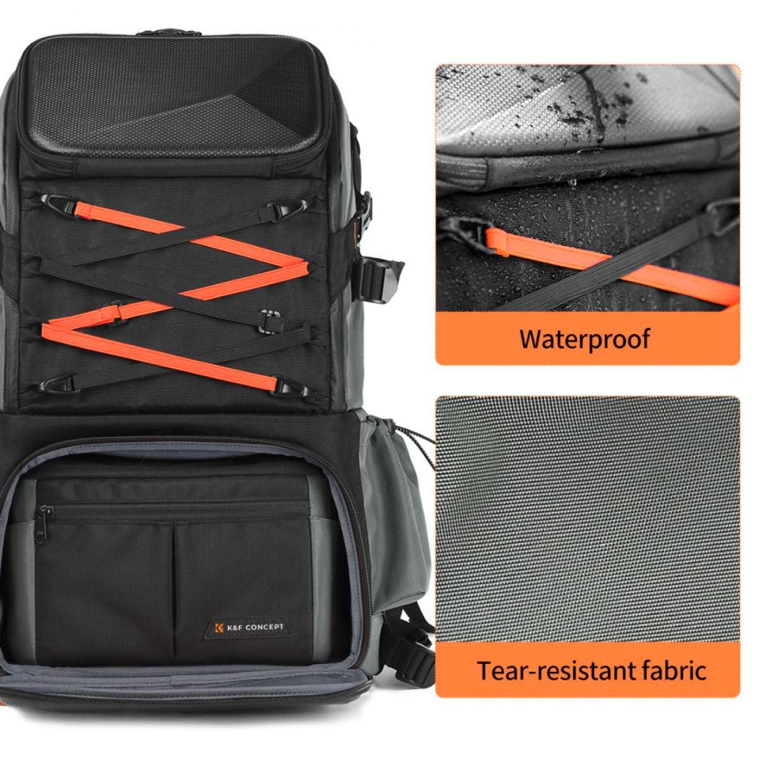 K&F Concept Pro Camera Backpack 32L Waterproof Rain cover Star Wander 03 (Crni) KF13.107 - 2